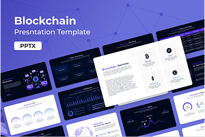Blockchain Presentation - PowerPoint, a Presentation Template by Premast