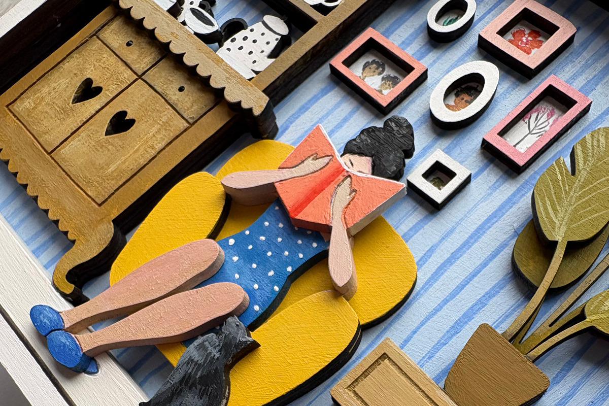 Cozy Reading Nook Shadow Box SVG, an Object Graphic by HelloWood (Photo 4 of 5)