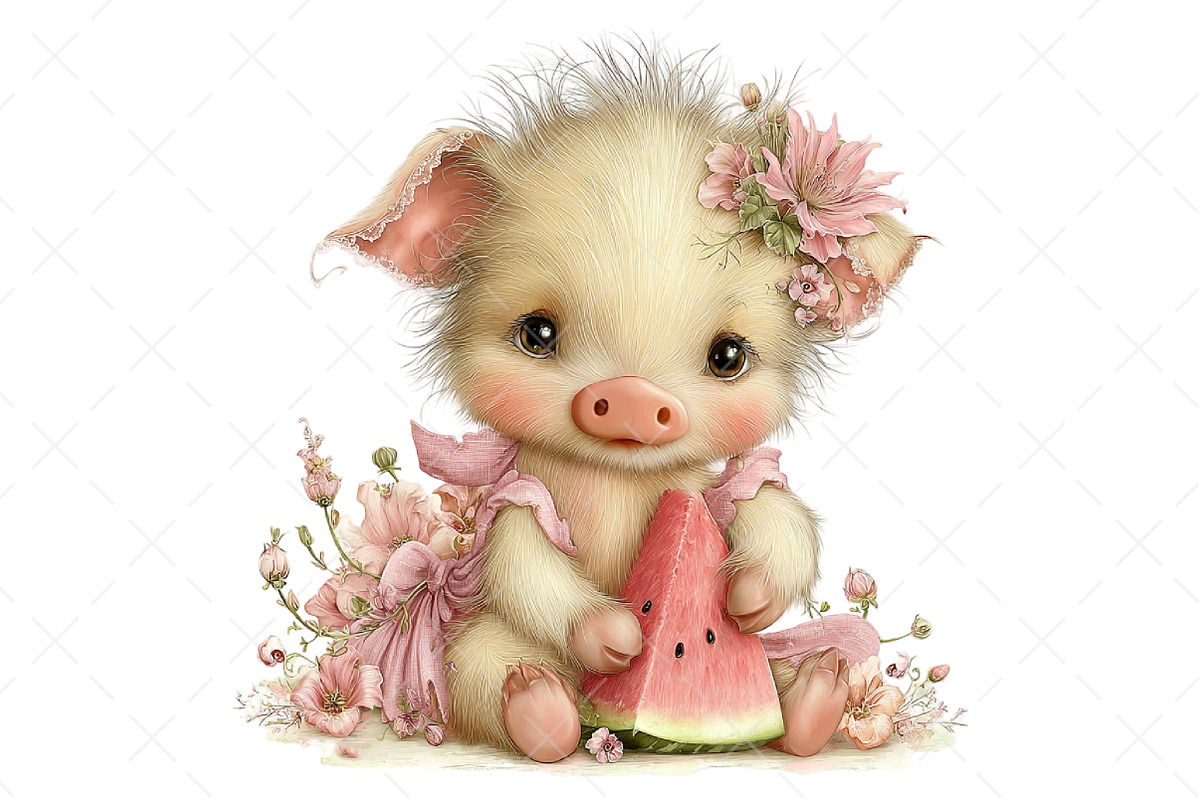 Whimsical Summer nursery Animals PNG, an Illustration by Craft Nest (Photo 10 of 12)
