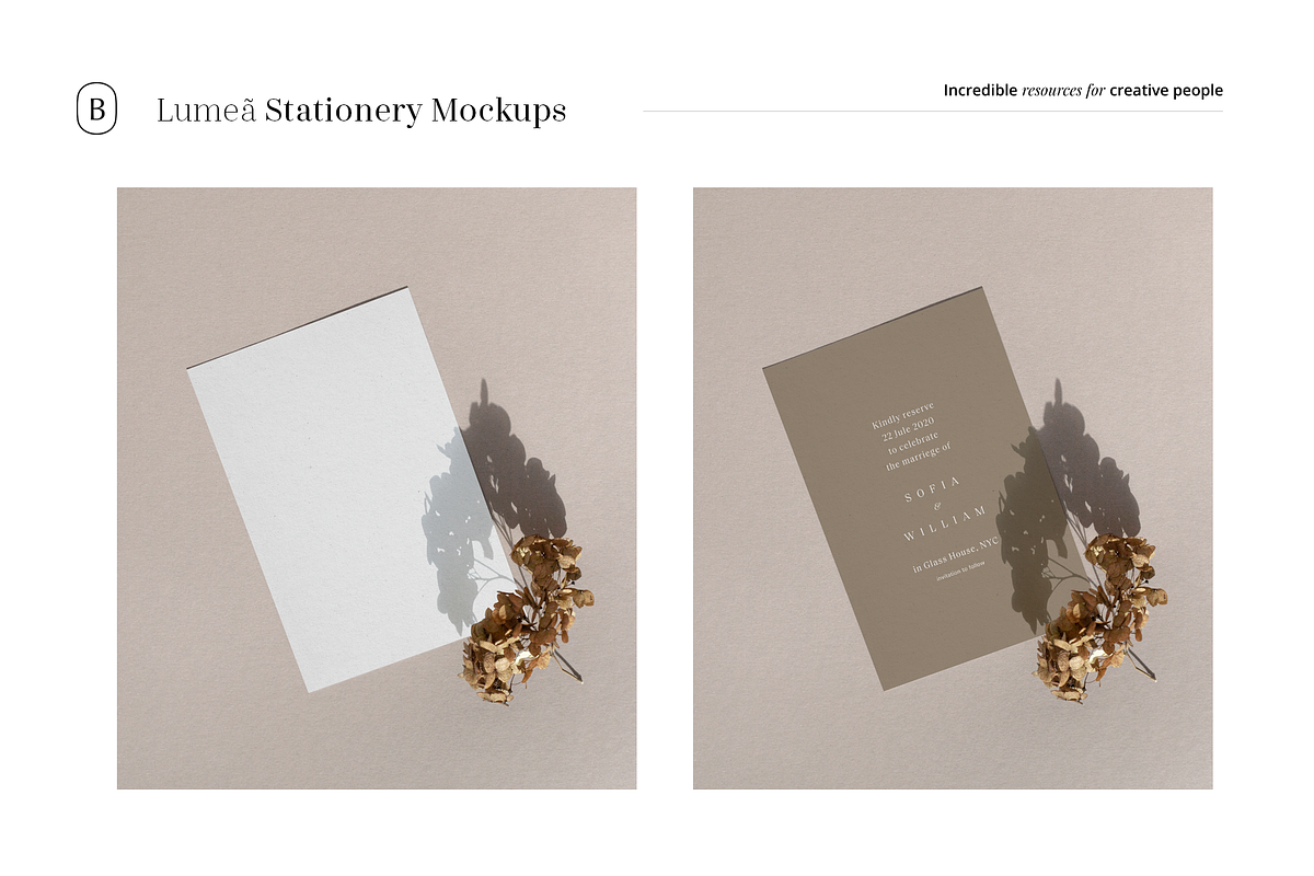 Lumea Stationery Mockups, an iPhone Mockup by William Hansen (Photo 6 of 6)