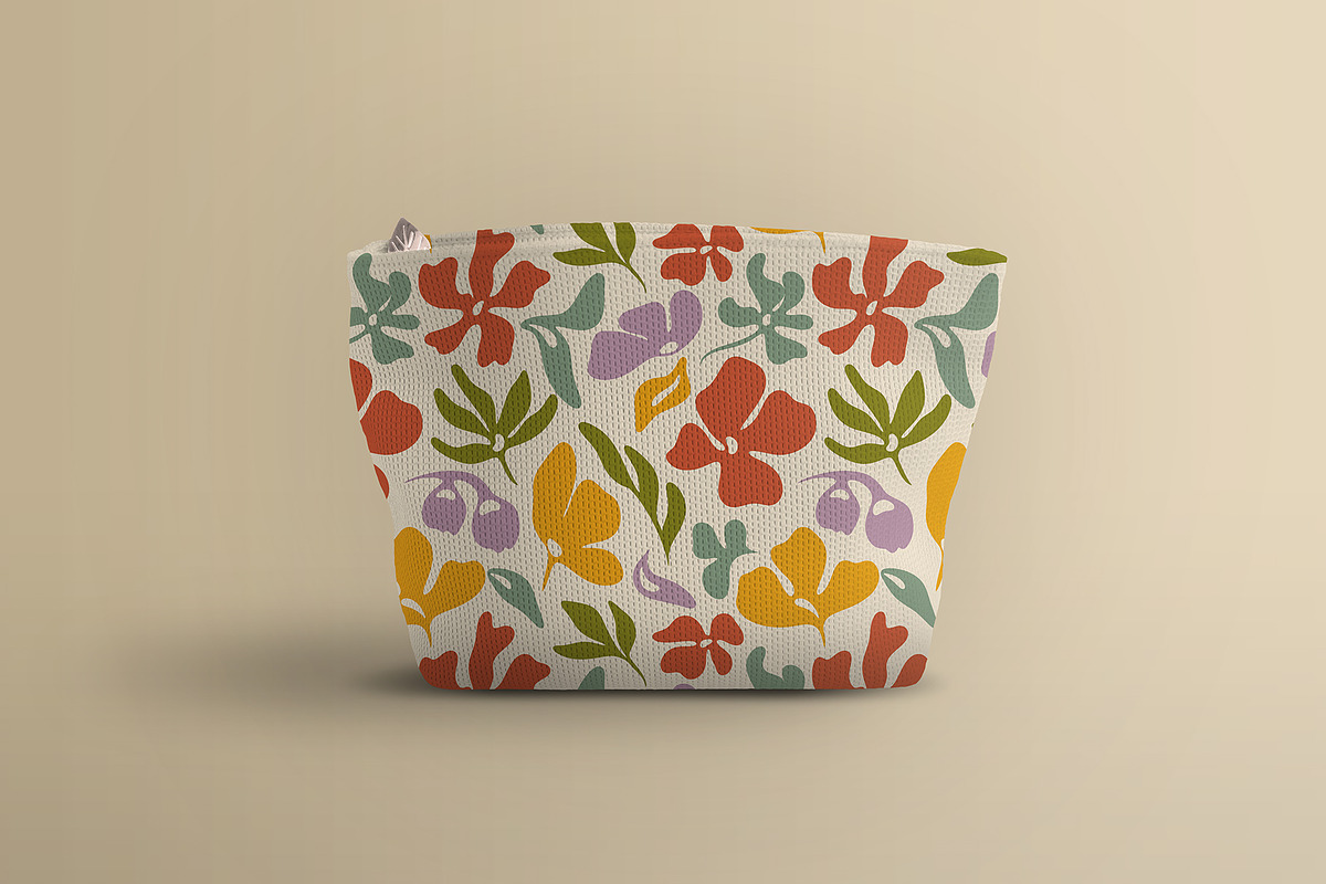 RETRO flower - patterns & posters, an Illustration by Anna.Klets (Photo 5 of 12)