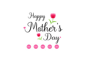 Stylized Image Of Mother's Day Greet