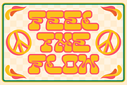Neon Daze - Psychadelic Font, a Font by PutraCetol Studio (Thumbnail 5 of 11)