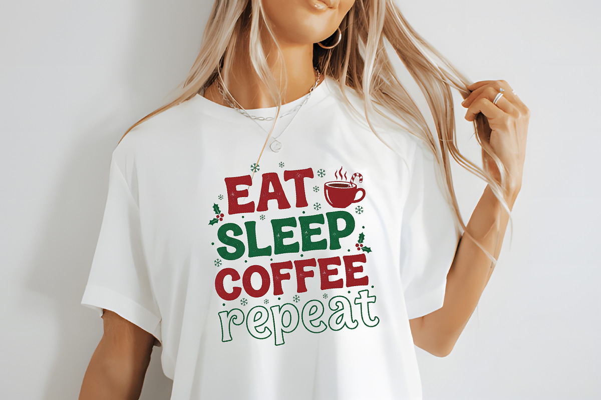 Christmas Coffee Quotes Bundle, an Illustration by RobertsArt (Photo 6 of 15)