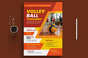 Volleyball Tournament Flyer Design, a Flyer Template by MightyDesign (Thumbnail 1 of 8)