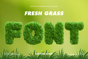 Fresh Grass Font
