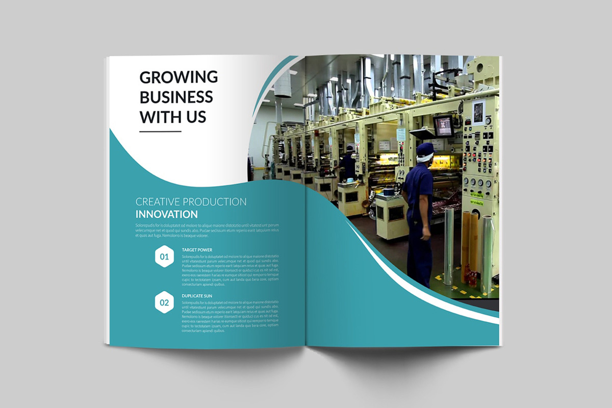 Biotechnology Brochure, a Brochure Template by BoriesBechker (Photo 4 of 13)