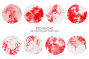 Red Smoke Photoshop Overlays, a Plug-in Add-On by FixThePhoto (Thumbnail 34 of 34)
