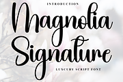 Magnolia Signature, a Handwritten Font by FreshTypeINK (Thumbnail 1 of 8)