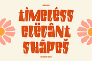 Trazen - Funky Retro Display Font, a Sans Serif Font by Flawless And Co (Thumbnail 10 of 10)