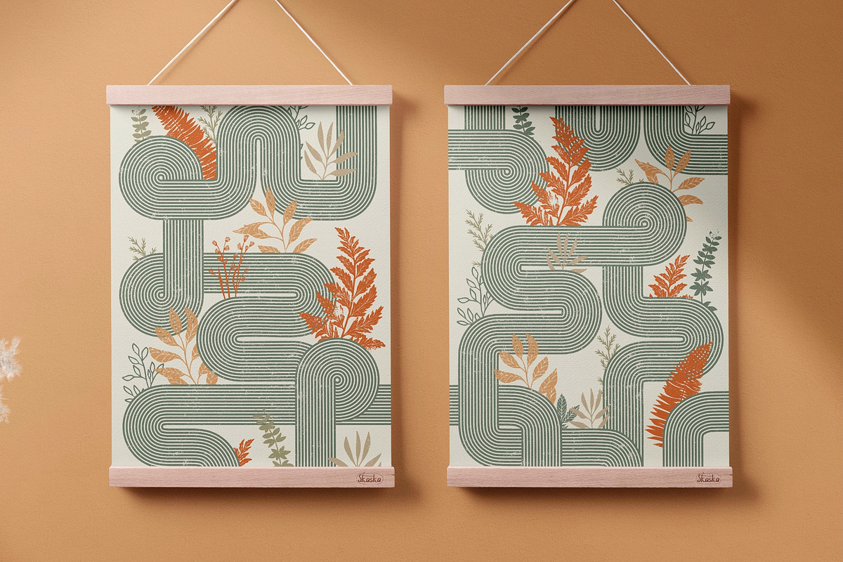 HERBARIUM. Vector set, a Pattern Graphic by Irina Skaska (Photo 6 of 12)