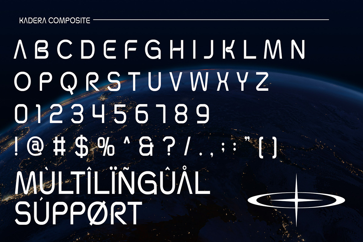 Kadera - Futuristic Font, a Font by Salamahtype (Photo 6 of 8)