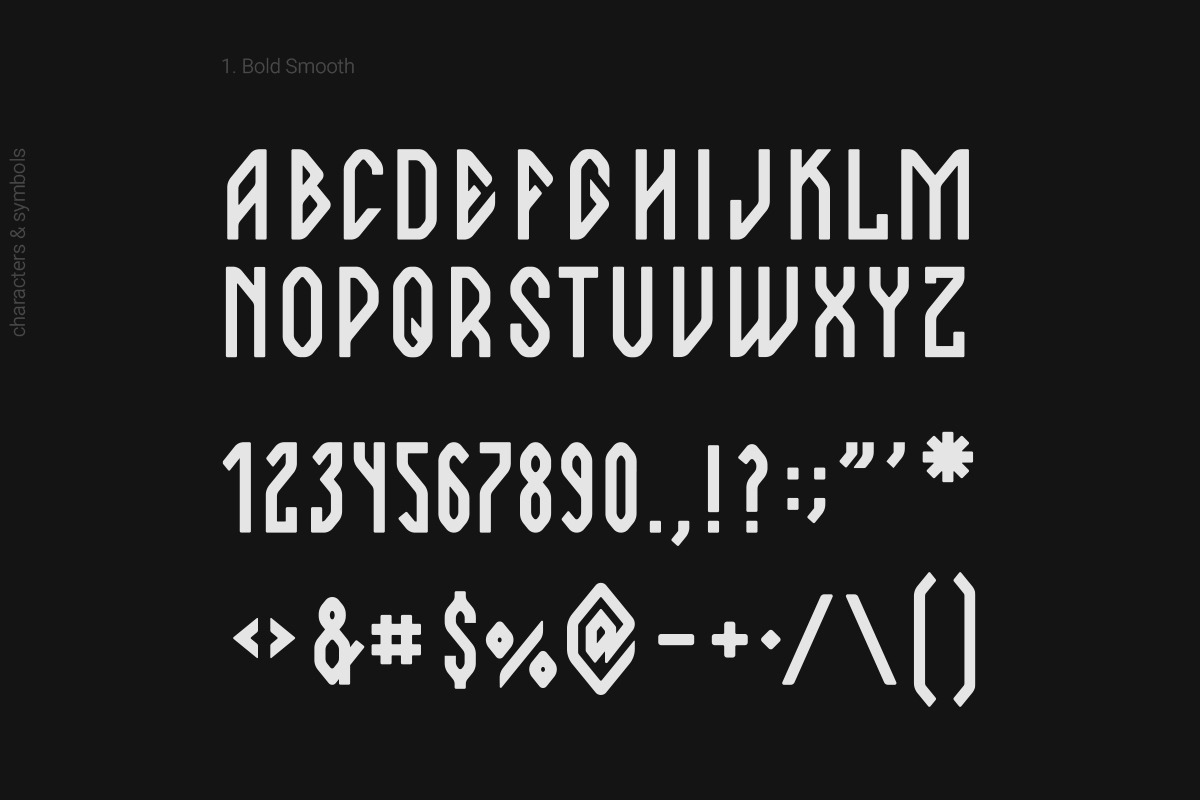 DarkSword Font, a Sans Serif Font by Sentavio (Photo 3 of 8)