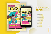 Back to 80s - Flyer, a Print Template by VUNIRA (Thumbnail 1 of 2)