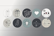 Realtors Instagram Highlight Covers, a Social Media Template by Glow Muse Studio (Thumbnail 4 of 10)