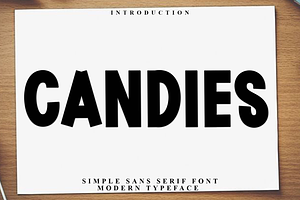 Candies, a Script Font by FreshTypeINK