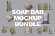 Soap Bar Mockup Bundle, a Packaging Mockup by GraphicWave (Thumbnail 1 of 12)
