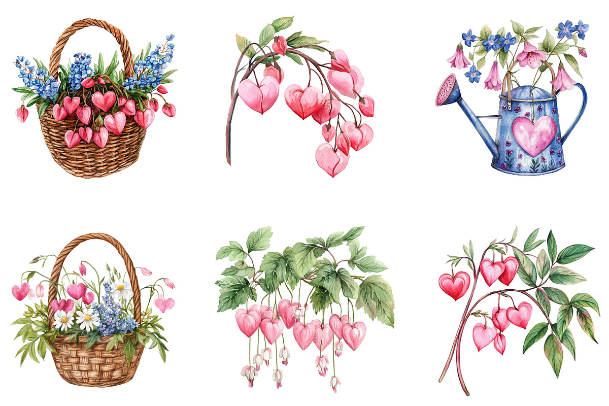 Shabby Chic Clipart, a Seasonal Illustration by Designking (Photo 3 of 5)