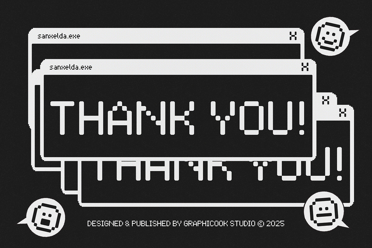 Sanxelda, a Symbol Font by graphicook (Photo 10 of 10)