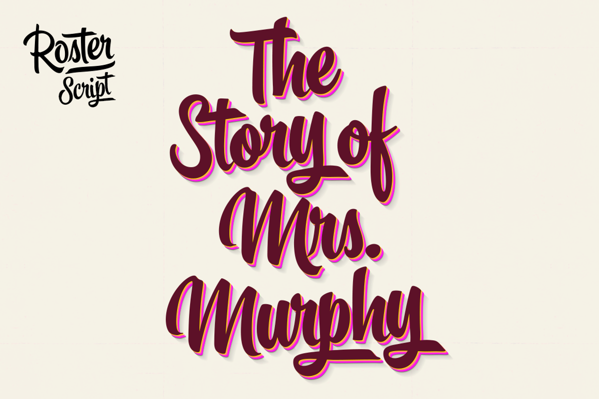 Roster Script + Extras (35% OFF), a Script Font by Fenotype (Photo 20 of 20)