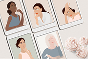 Female Portraits Creator Part 1, a Person Illustration by Irena Art (Thumbnail 4 of 15)