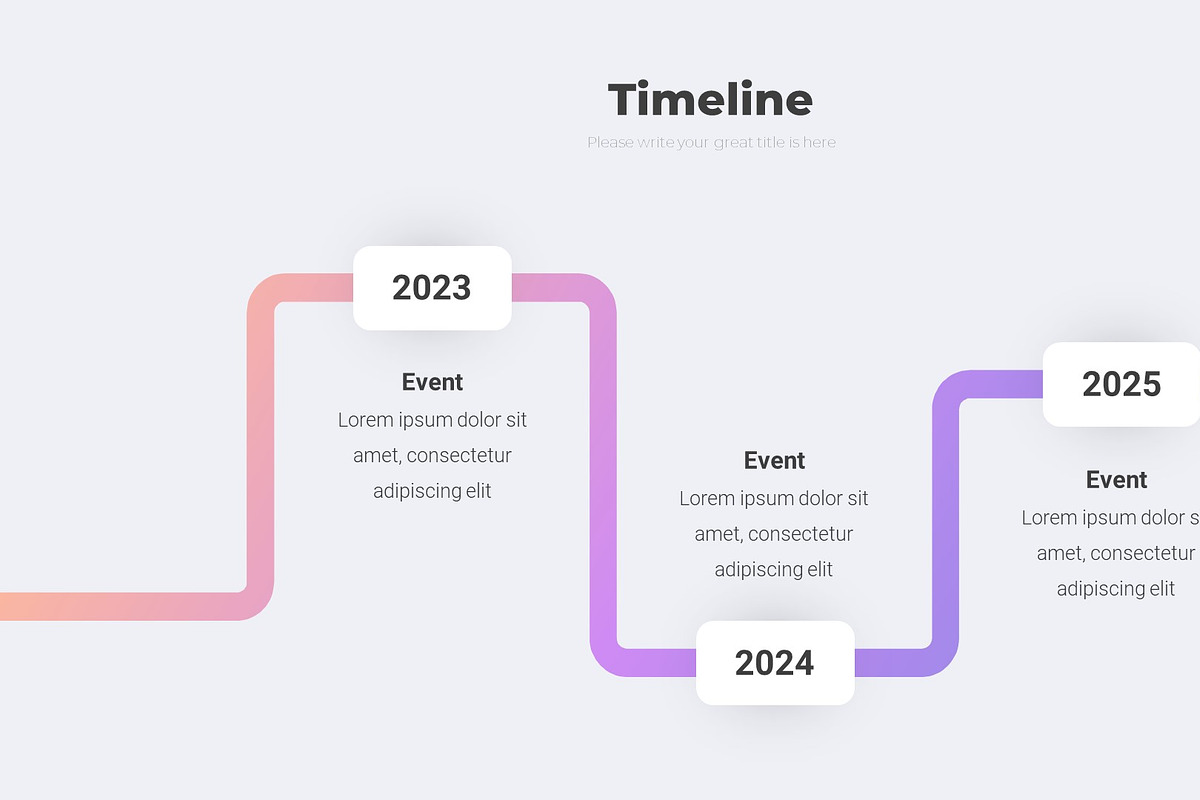 Timeline Infographics Keynote, a Presentation Template by Presentation Templates (Photo 2 of 16)