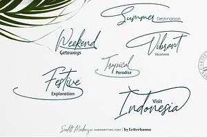 Scarlett Mackenzie Handwriting Font