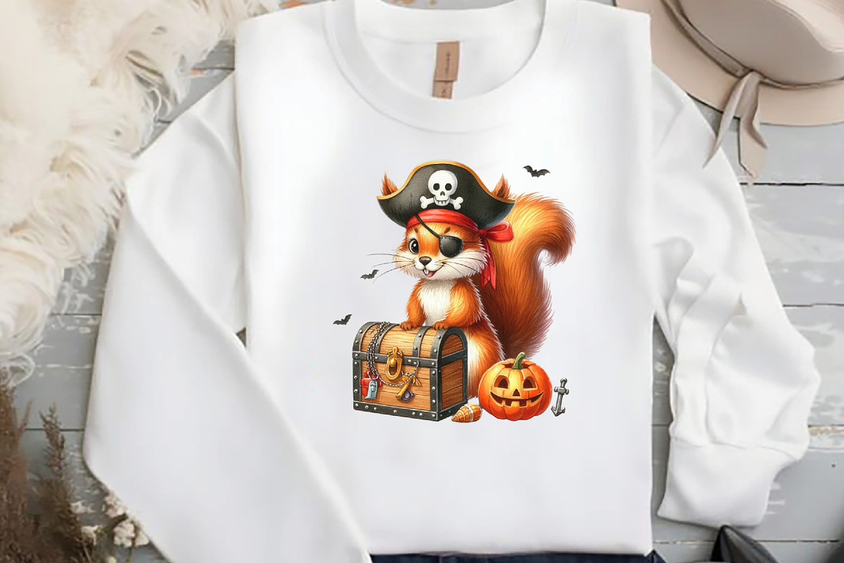 Funny Halloween Squirrel Clipart, an Illustration by DreamCafeArt (Photo 5 of 7)