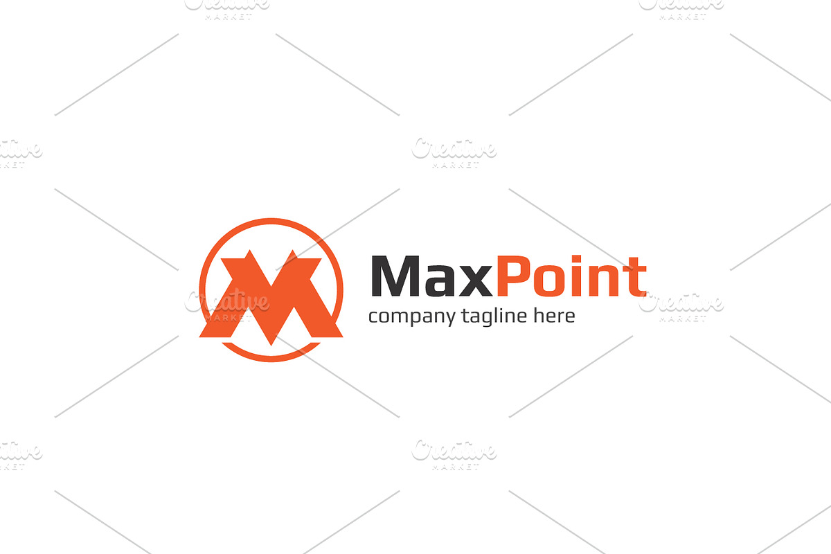 Max Point Logo, a Branding & Logo Template by XpertgraphicD