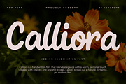 Calliora – Modern Handwritten Font, a Handwritten Font by overlaytemplates (Thumbnail 1 of 5)