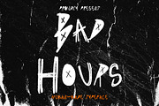 Bad Hours – A Modern Attitude Font, a Handwritten Font by Dm Studio (Thumbnail 1 of 8)