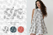 Organic lines seamless pattern set, a Pattern Graphic by Momosama Studio (Thumbnail 3 of 5)