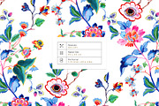 Fluerish seamless Patterns & Motifs, a Pattern Graphic by Pink Linen (Thumbnail 2 of 10)