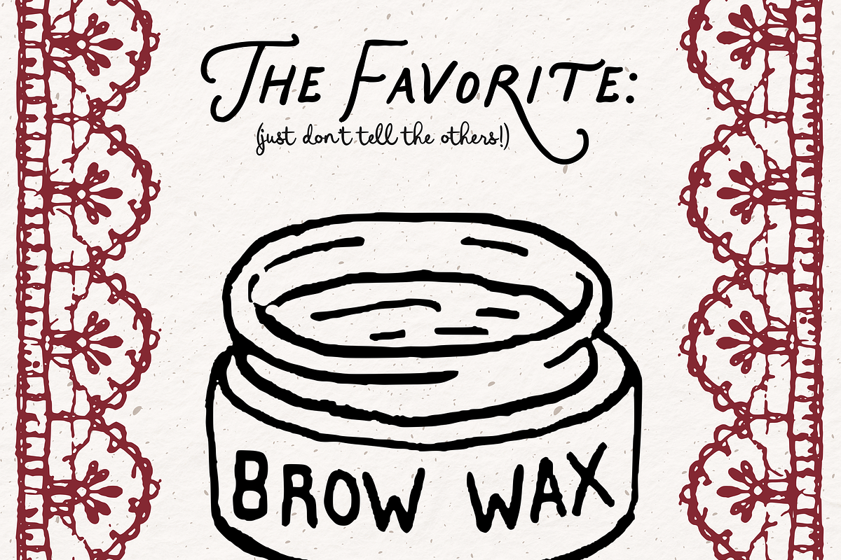 Lash Tech Clipart, Beauty Doodles, an Object Illustration by The October Creative (Photo 5 of 6)
