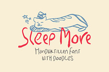 Sleep More - Kiddos' Handwriting
