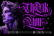 Marble Galaxy Typeface, a Blackletter Font by alit design (Thumbnail 20 of 20)