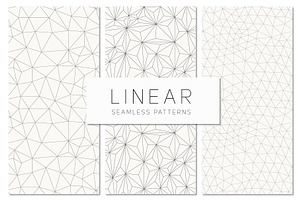 Linear Seamless Patterns Set