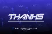 BeavesSpeedItalic, a Sans Serif Font by riotama85 (Thumbnail 5 of 5)