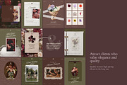 Romantic Florist Instagram Template, a Social Media Template by And Done Studio (Thumbnail 6 of 8)