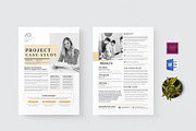 Case Study | MS Word & Indesign, a Flyer Template by design_hut (Thumbnail 1 of 4)