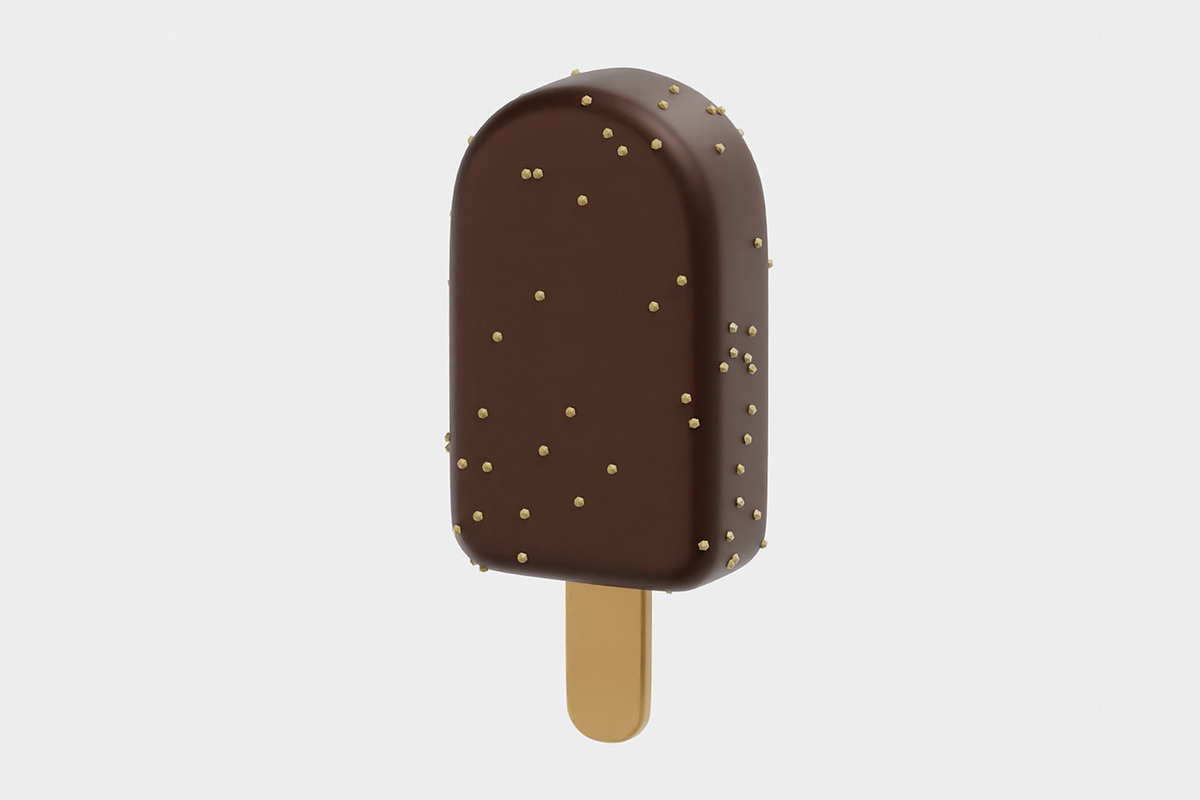 Ice Cream 01, an Object 3D Model by fahad121 (Photo 1 of 7)