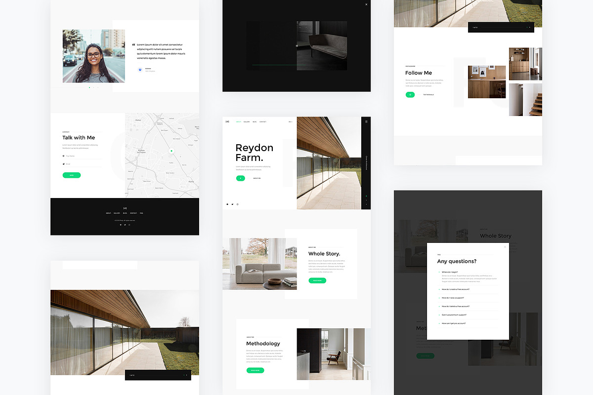 Photy — Landing Page PSD Template, a Landing Page Template by artemmashirov (Photo 3 of 3)