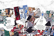 Magician Movie Paper Pack, a Pattern Graphic by Frou Fou Craft (Thumbnail 9 of 9)