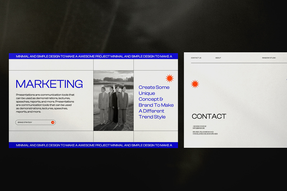 RANDOM Brand Strategy Keynote, a Presentation Template by Dirtytemp Studio (Photo 6 of 11)