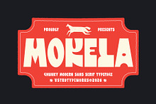 Mokela - Chunky Sans Serif