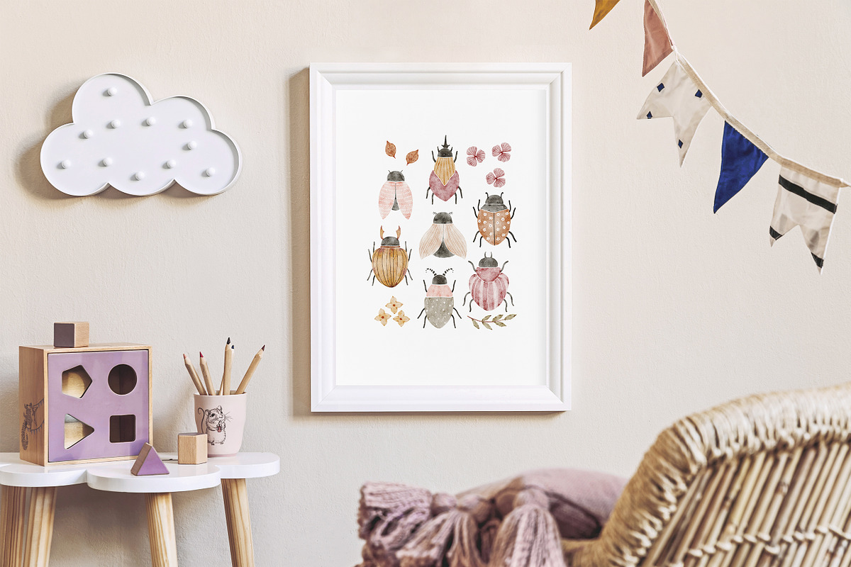 AUTUMN GARDEN watercolor set, an Object Illustration by erasovas (Photo 2 of 13)