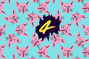 Cartoon Cats Seamless Patterns, a Pattern Graphic by Art's and patterns (Thumbnail 7 of 9)