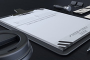 Black Branding Identity, a Product Mockup by TheFeture (Thumbnail 4 of 10)