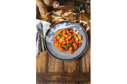 Italian Gnocchi with tomato sauce, a Food & Drink Photo by LARISA BLINOVA