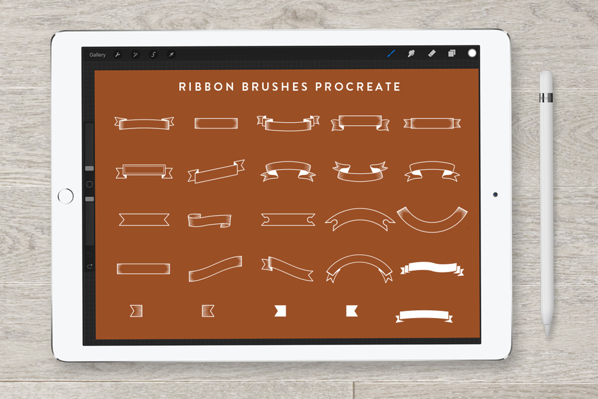 Brush Procreate Ornament, a Brush Add-On by Vibesteam (Photo 7 of 9)